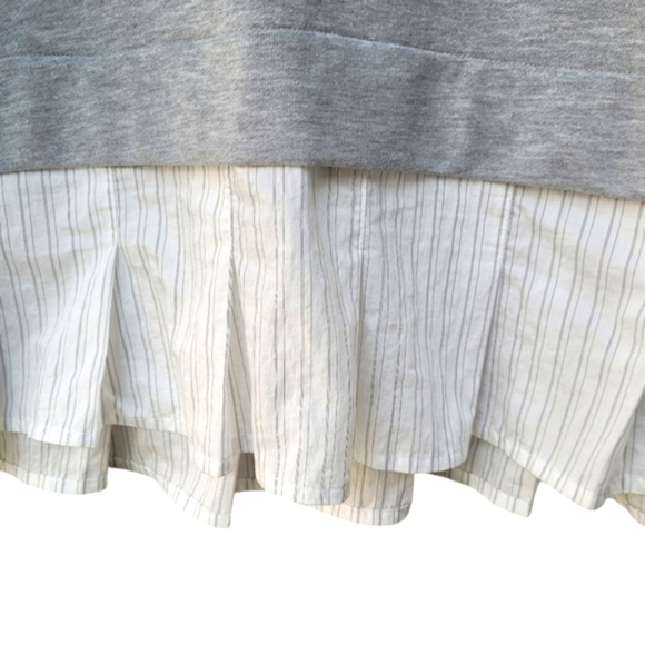 Maeve Stripe Tape Twofer Blouse Size XS - Picture 8 of 14